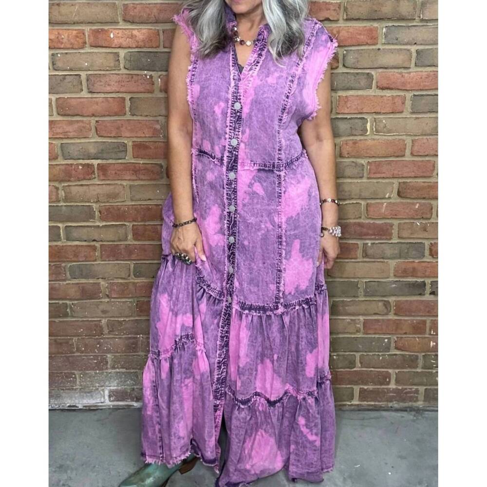 NEW A RARE BIRD darling tinsel dress in pink